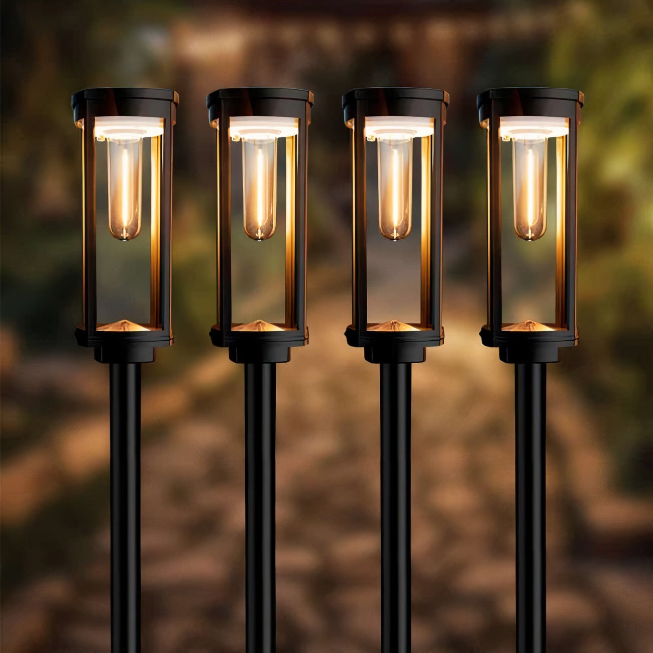 Lumen – Solar Pathway Lighting Fixture for Gardens and Outdoor Spaces