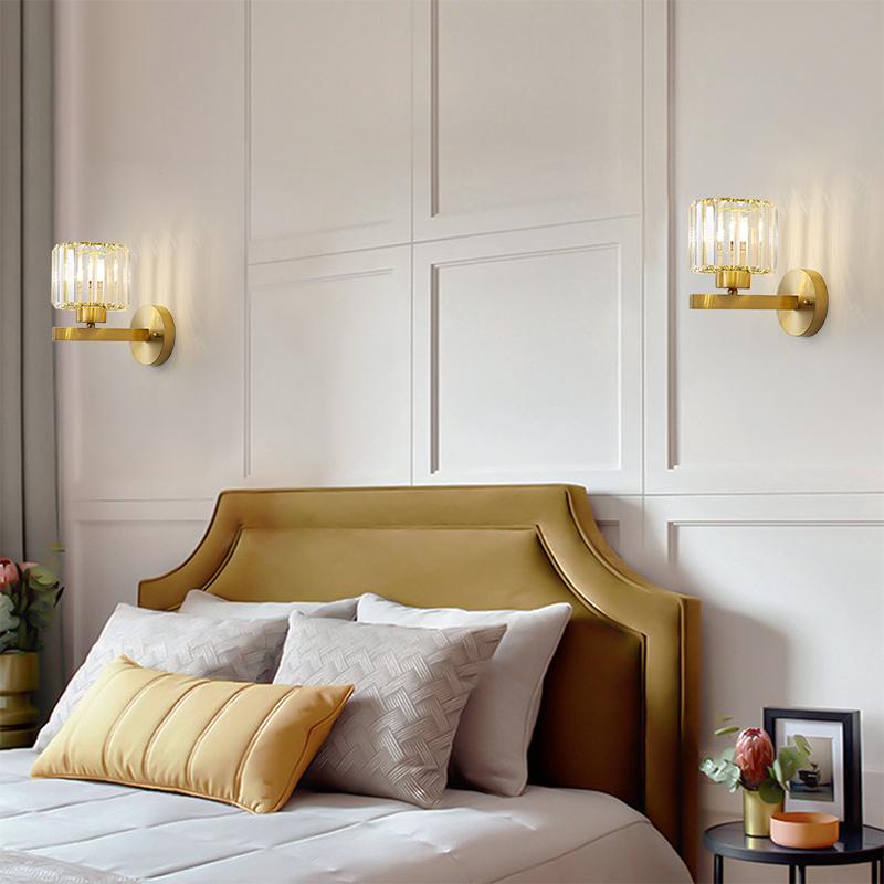 Celeste – Mid-Century Modern Crystal Wall Sconce