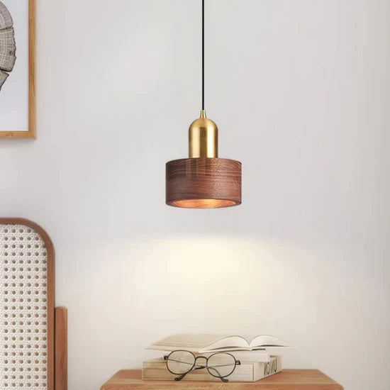 Opertsa - Design pendant lamp with gold accent