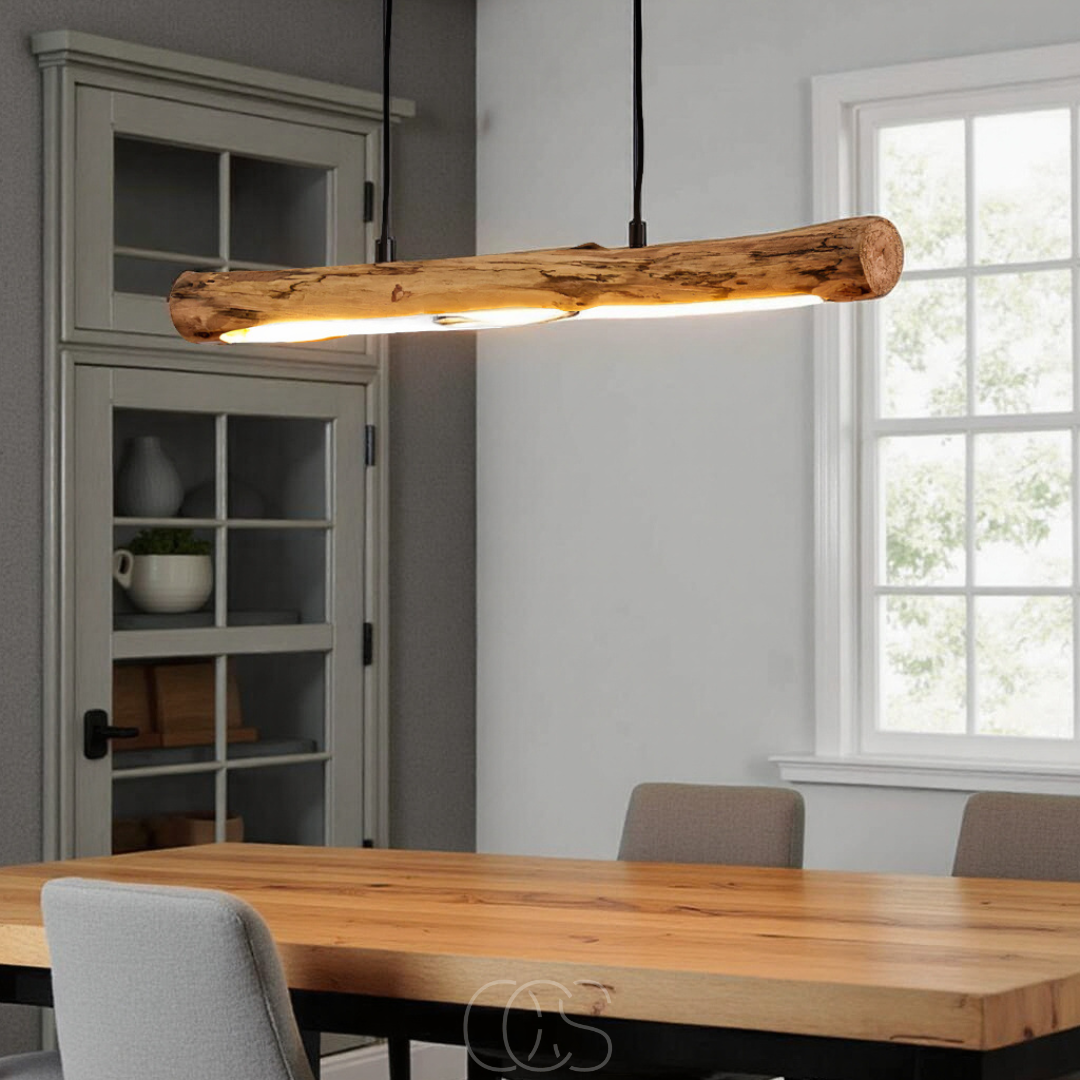 Opertsa - Dimmable wooden pendant lamp