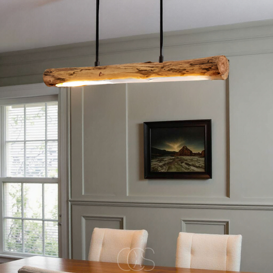 Opertsa - Dimmable wooden pendant lamp