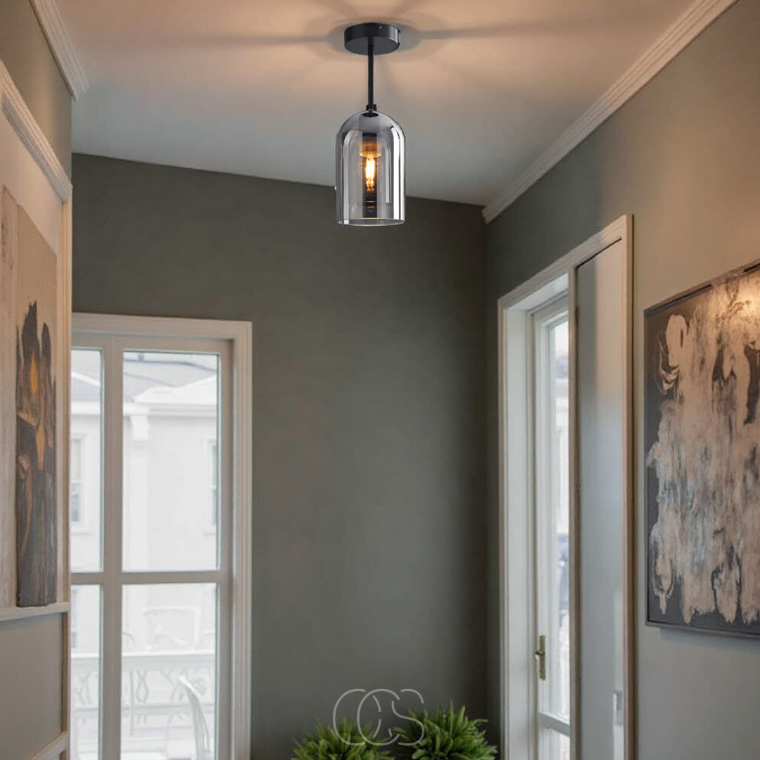 Opertsa - Glass Vintage LED ceiling lamp