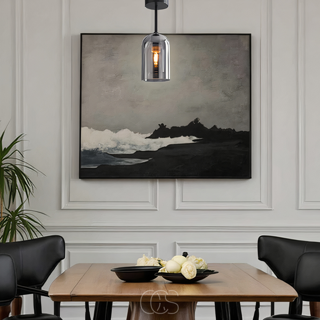 Opertsa - Glass Vintage LED ceiling lamp