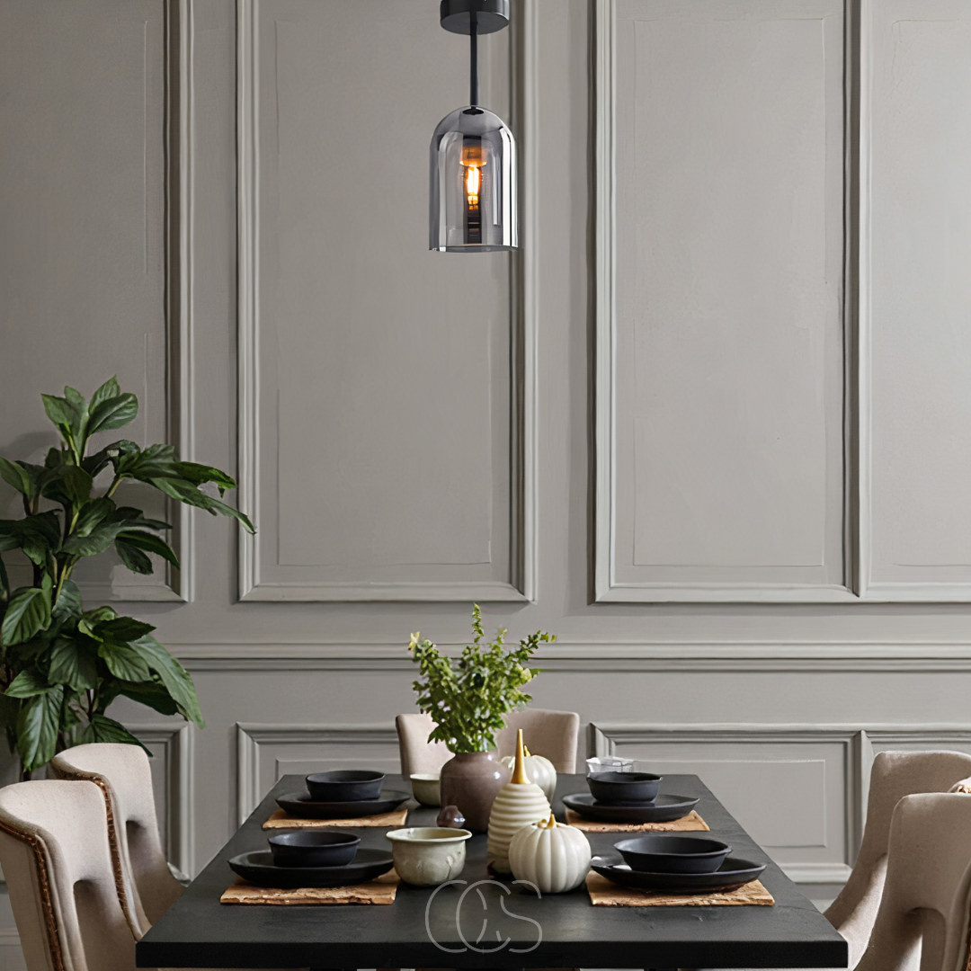 Opertsa - Glass Vintage LED ceiling lamp