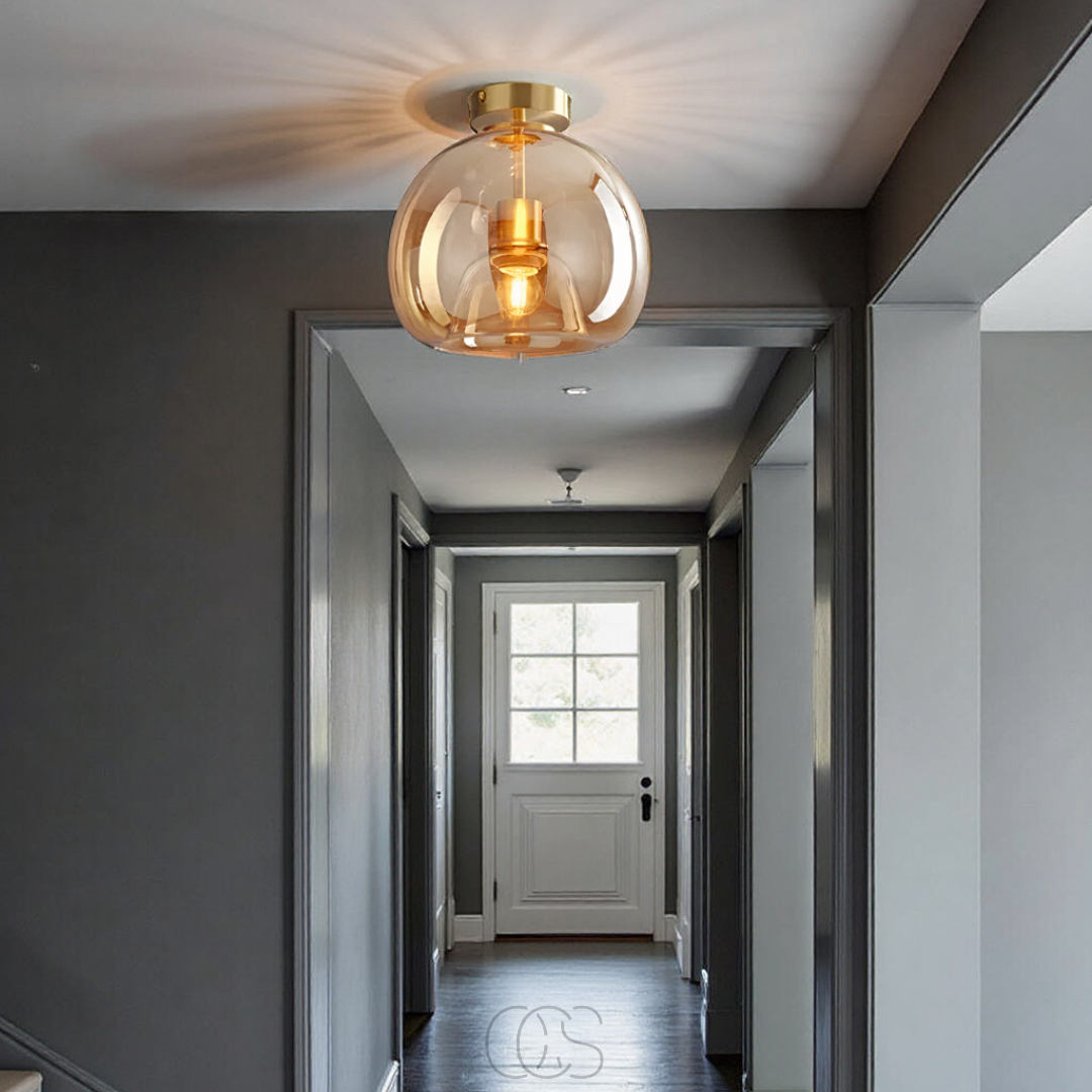 Opertsa - LED Glass ceiling lamp - Modern