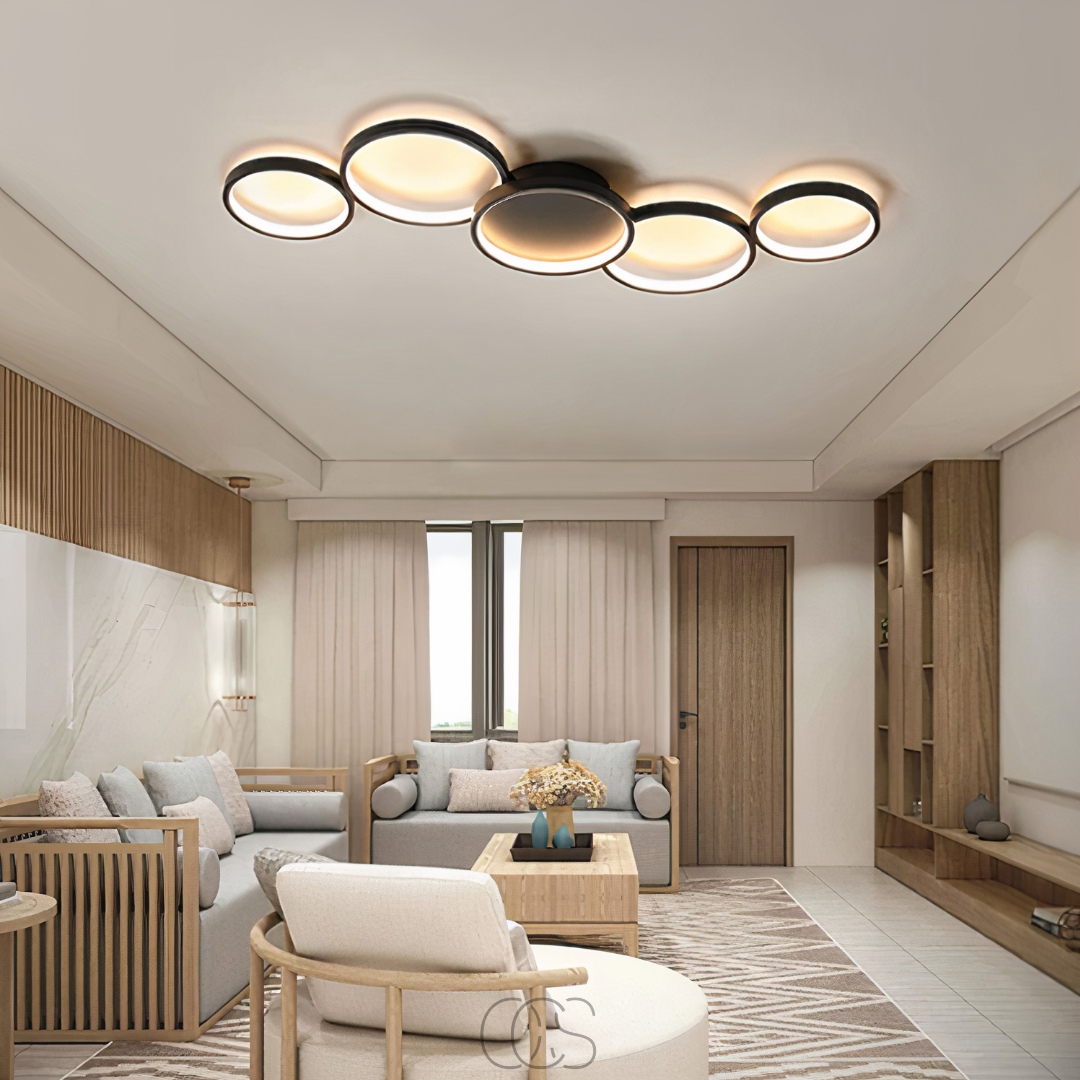 Opertsa - Modern Design Ceiling Lamp - LED Rings