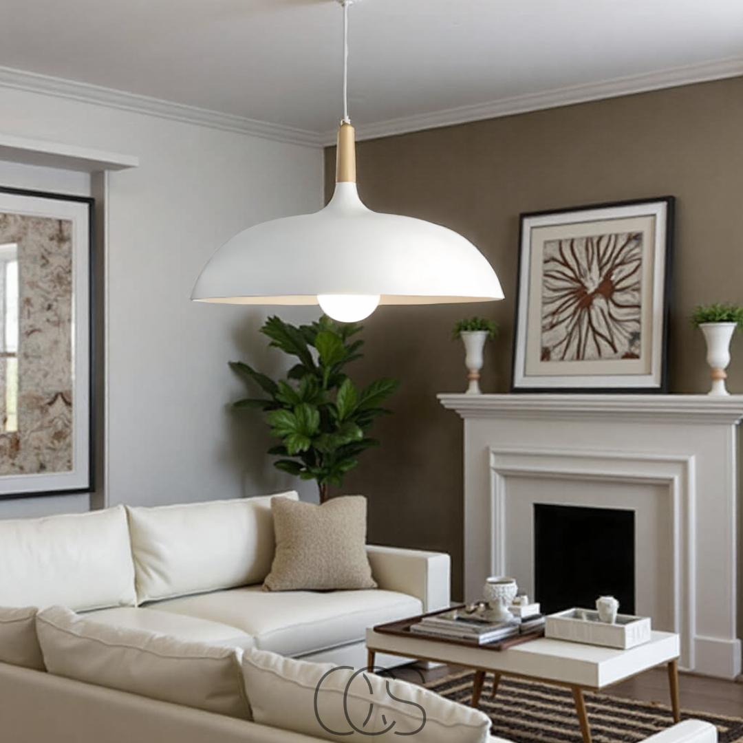 Opertsa - Modern Matte Black Ceiling Lamp