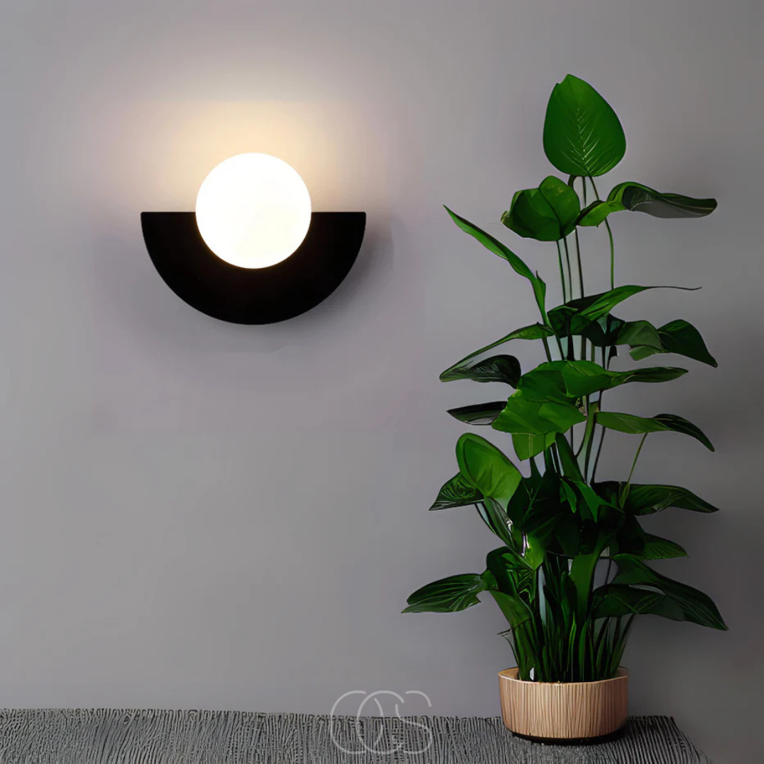 Opertsa - Nordic Half-Circular Wall Lamp – Scandinavian Design