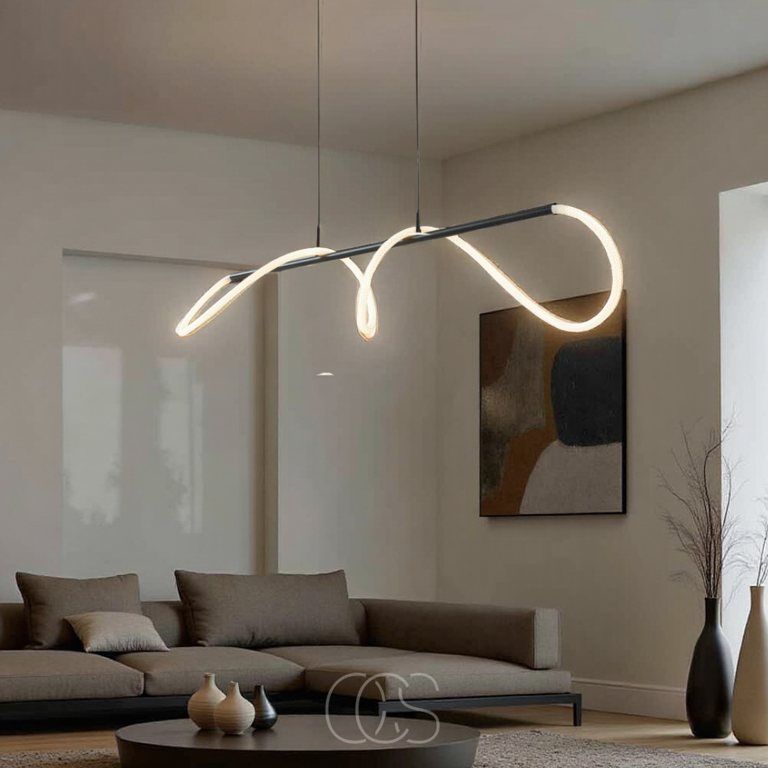 Opertsa - Pendant lamp with LED tubes - Modern design