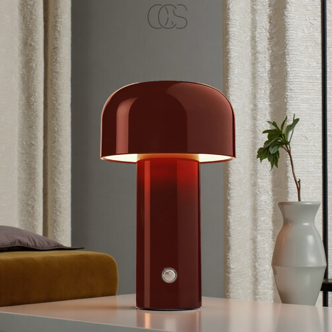 Opertsa - Retro Table Lamp – wireless, dimmable & can be placed anywhere