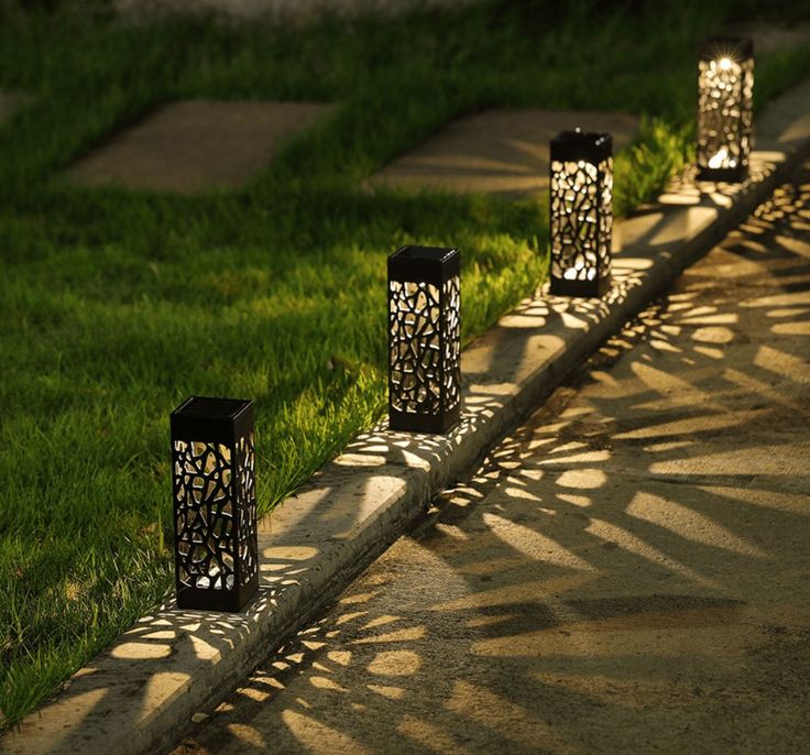 Opertsa - Solar Garden Light Pole - Wireless Solar Outdoor Lamp