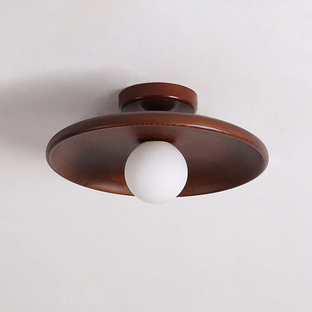 Opertsa - Walnut Ceiling Lamp - Luxury Ceiling Lamp Wood