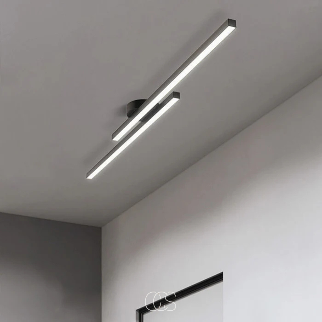 Opertsa - modern aluminum ceiling lamp - Sleek ceiling lighting