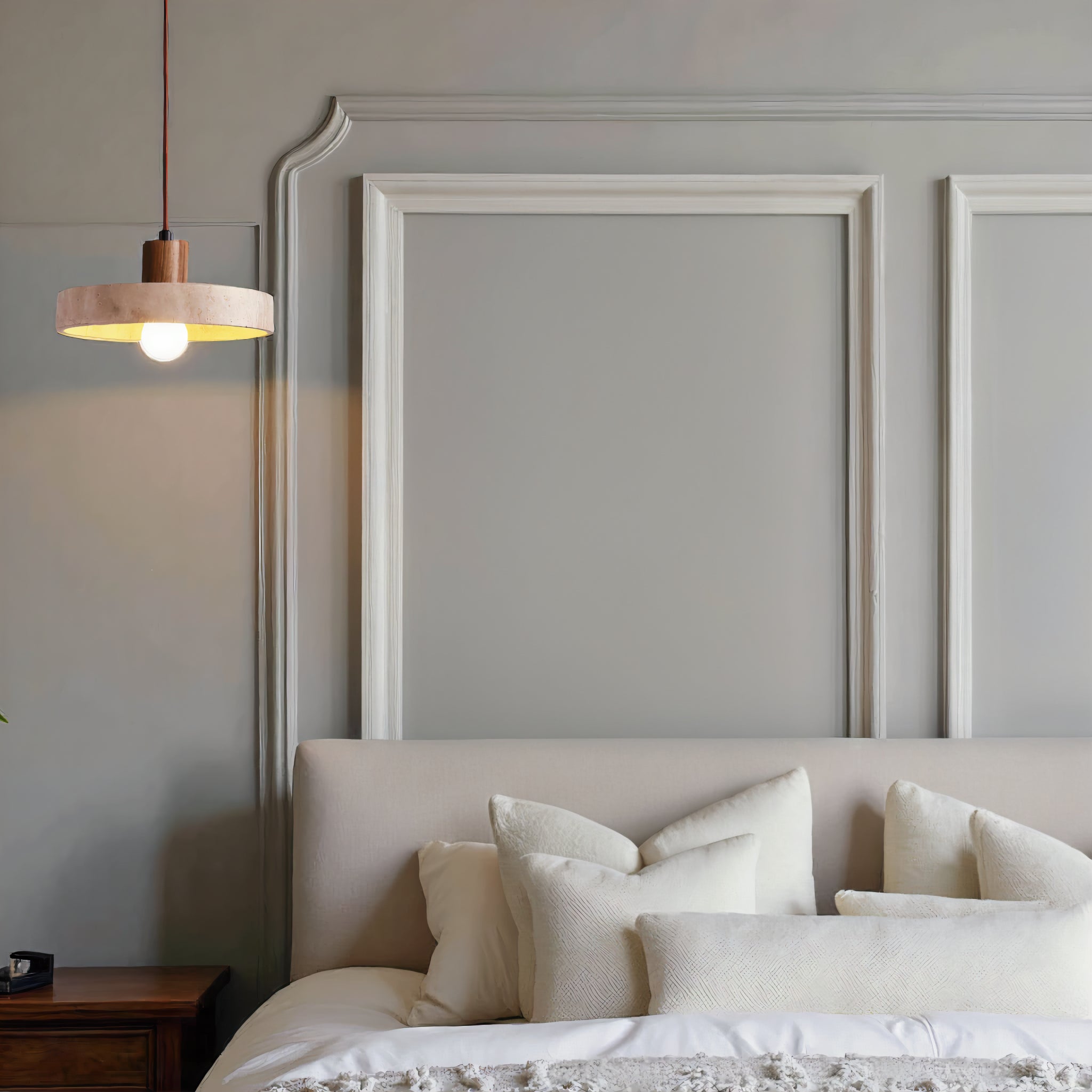 Opertsa - pendant lamp in natural stone - Unique & Adjustable