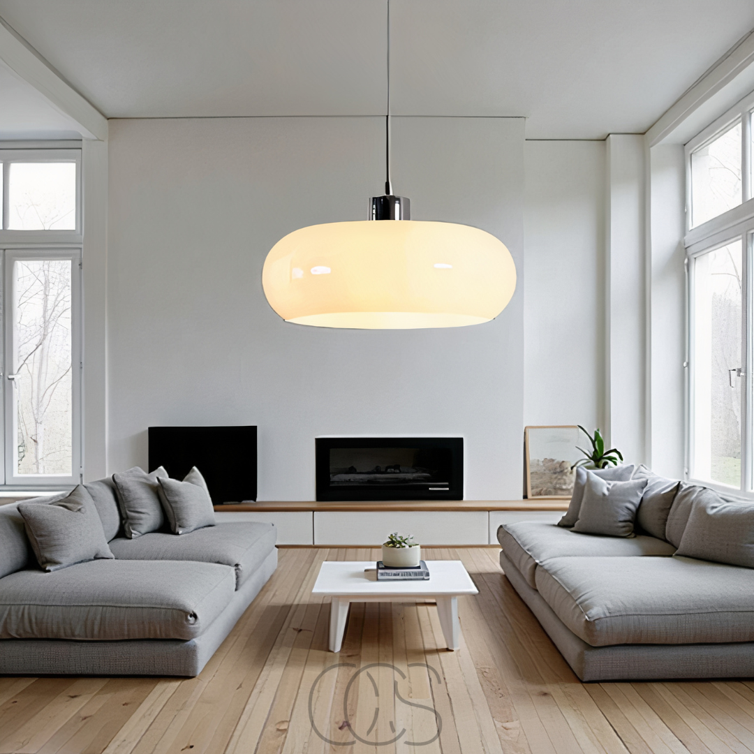 Opertsa – Nordic retro pendant lamp - mouth-blown glass & Scandinavian design