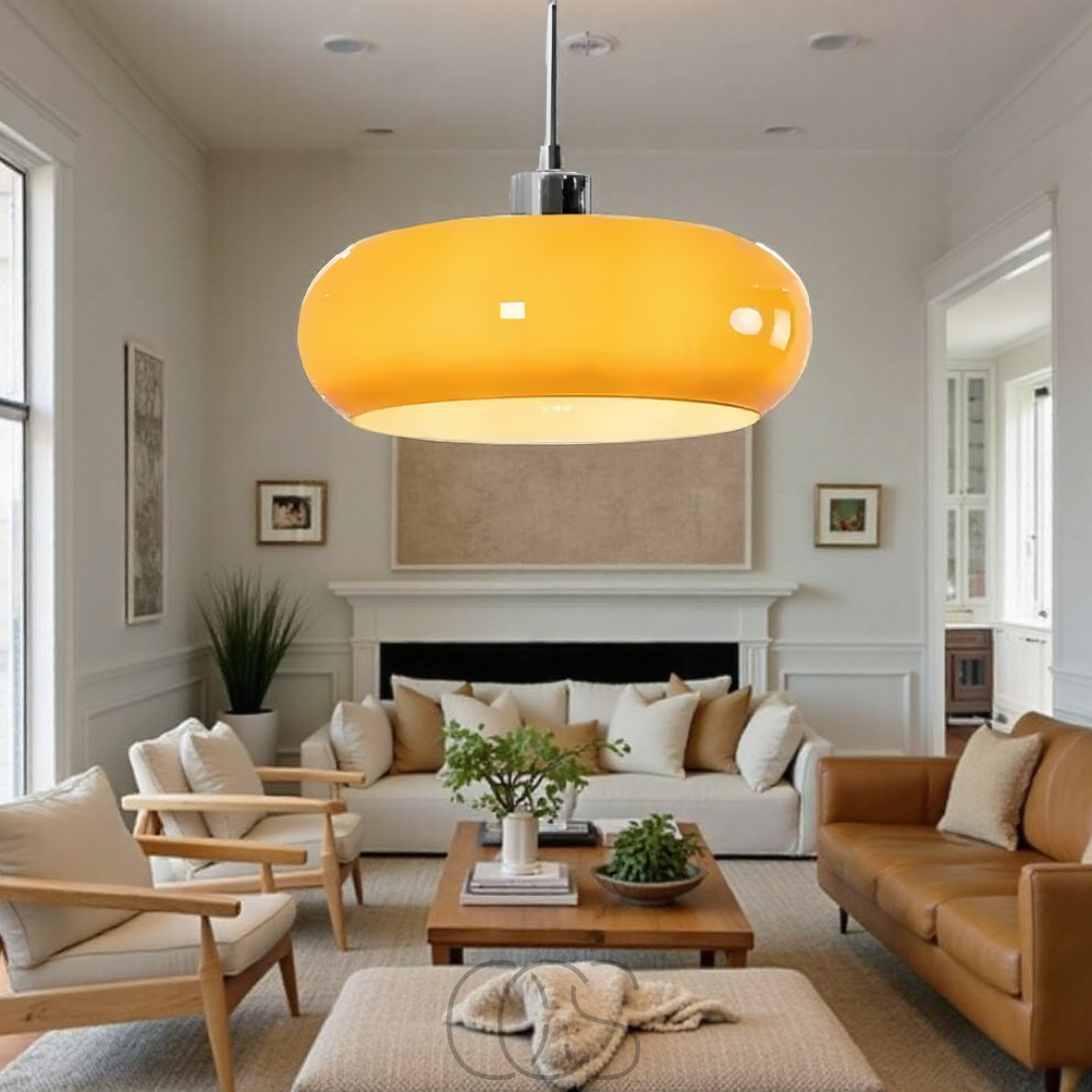 Opertsa – Nordic retro pendant lamp - mouth-blown glass & Scandinavian design