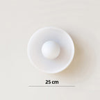 Moderne rund loftslampe