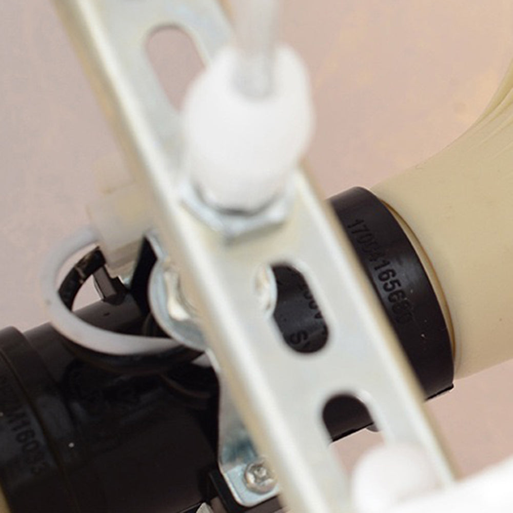 Lámpara colgante LED de nube de diseño Minori PVC/algodón blanco