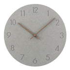 Minimalist Norwegian Wall Decoration Silent Clock 29 cm