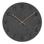Minimalist Norwegian Wall Decoration Silent Clock 29 cm