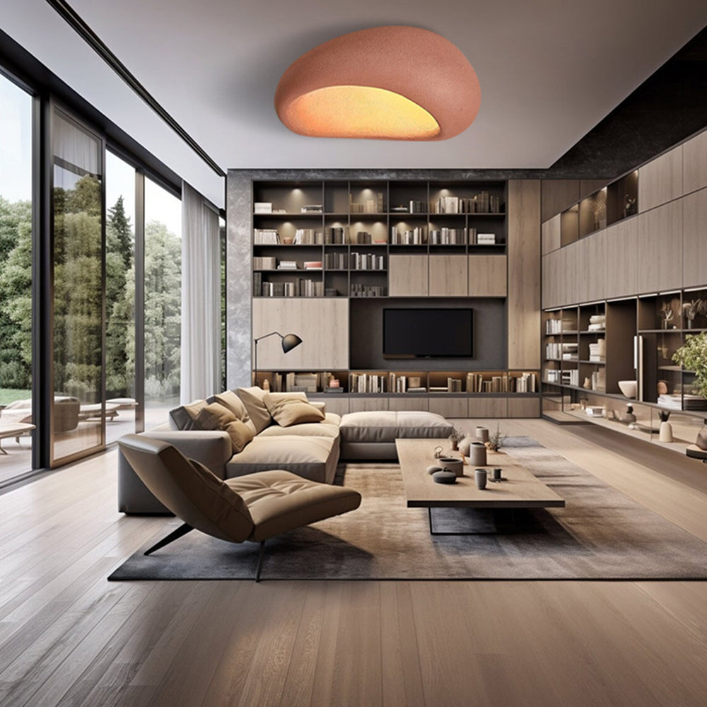 WabiSabiGlow - iluminación de techo Wabi Sabi - lámpara inspirada en Japón