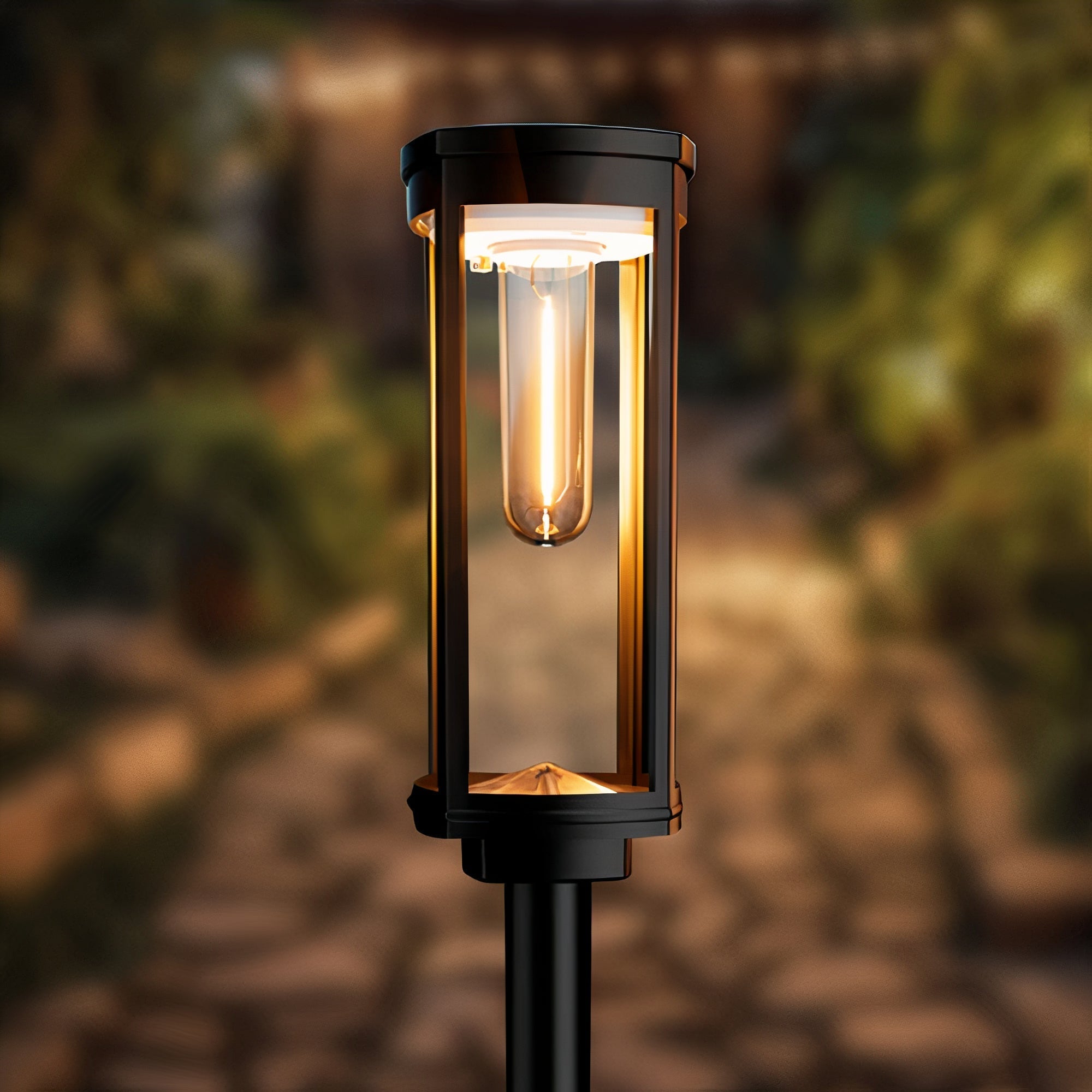 Lumen – Solar Pathway Lighting Fixture for Gardens and Outdoor Spaces