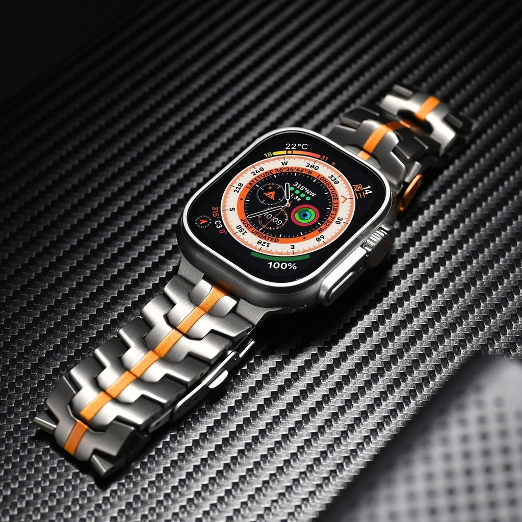 Keith Lane | Correa de lujo para Apple Watch de titanio