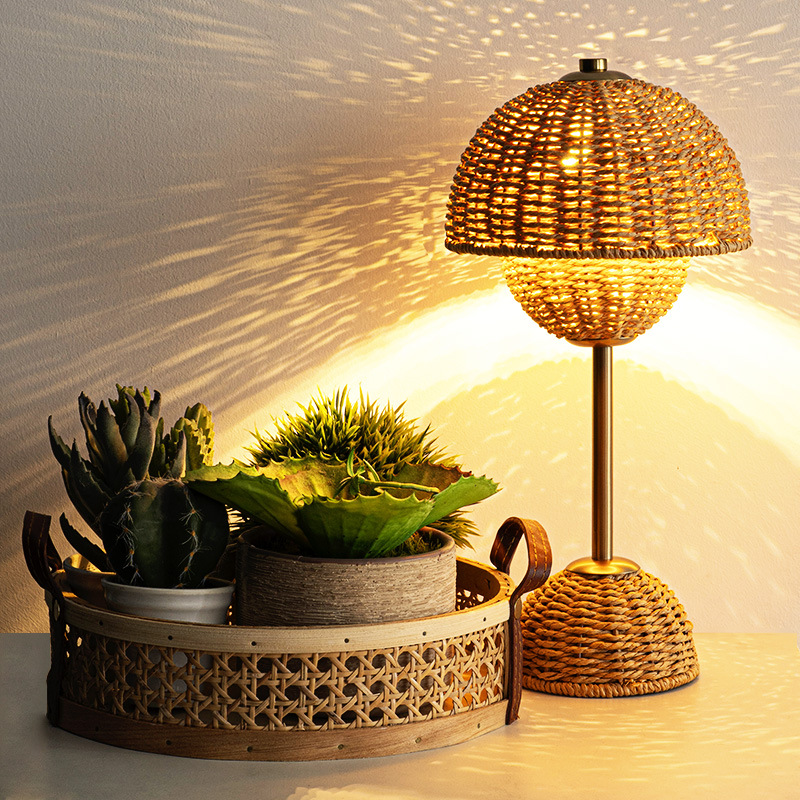 Bamboo LED Table Lamp