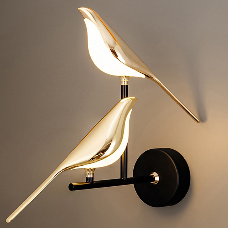 Double Chirpy Bird Lamp
