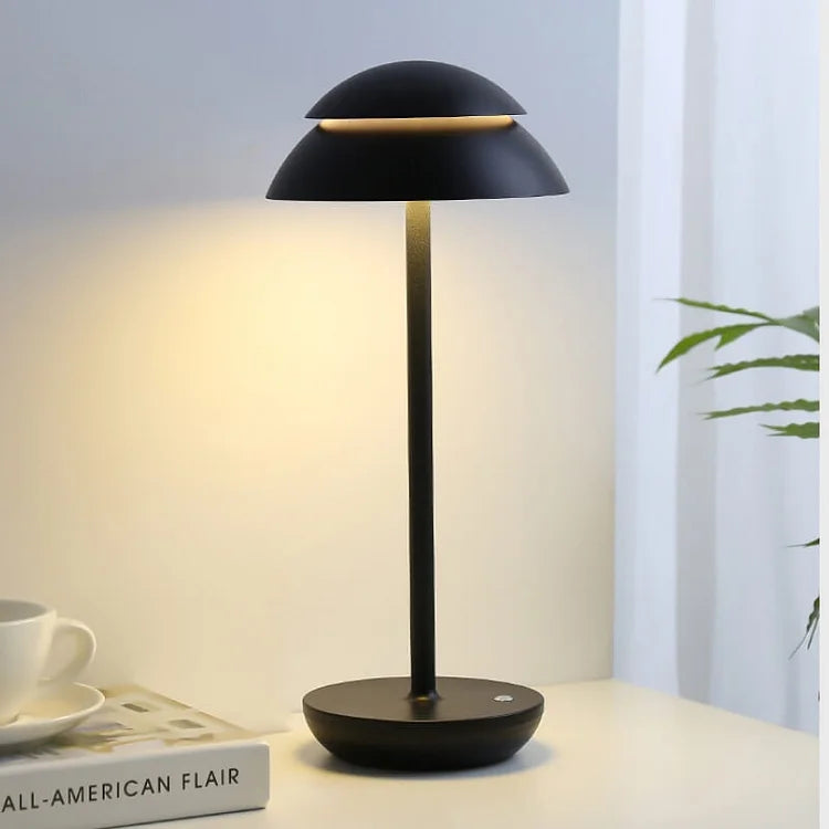 Cordless Scandinavian Table Lamp with Adjustable Brightness – Warm Ambiance Lighting