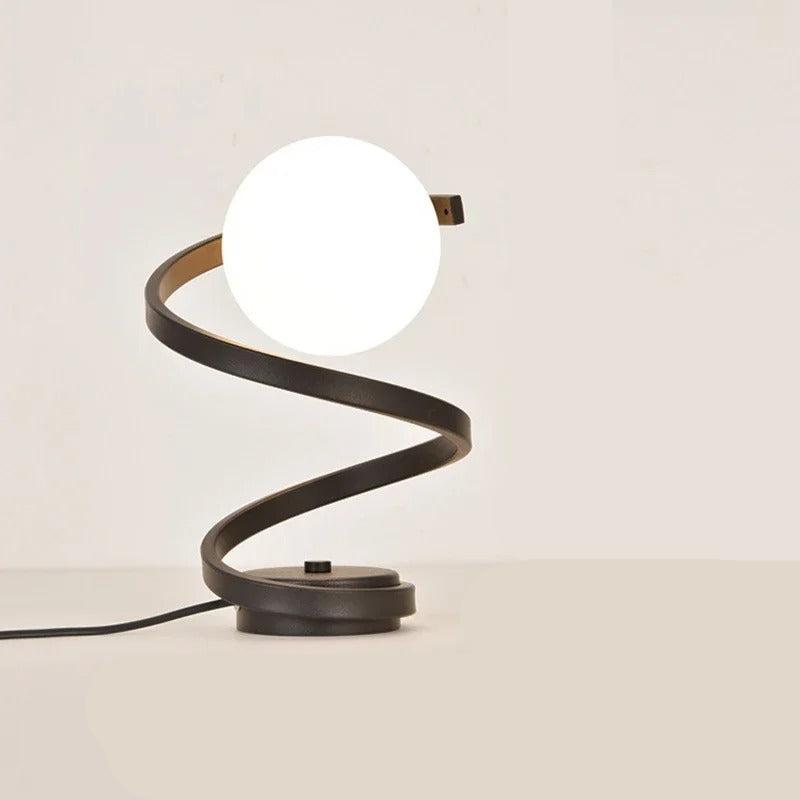 Dimmable Globe Table Lamp with Adjustable Brightness – Modern Bedside or Desk Lighting for Stylish Bedrooms