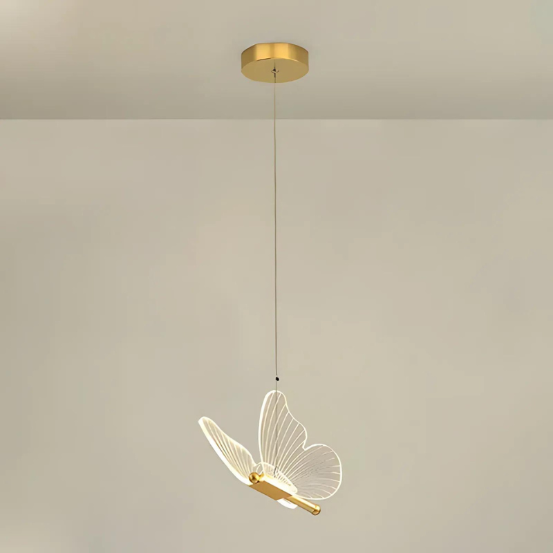 Elegant Butterfly LED Pendant Light – Artistic Design with Energy-Efficient Illumination