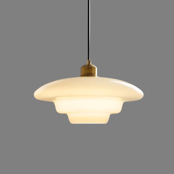White Glass Pendant Lamp