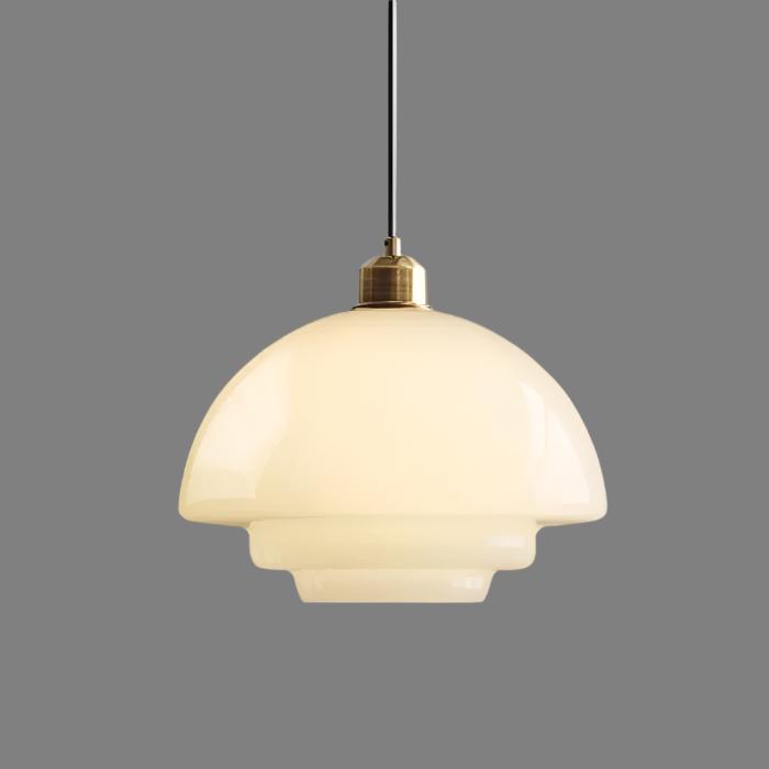 White Glass Pendant Lamp