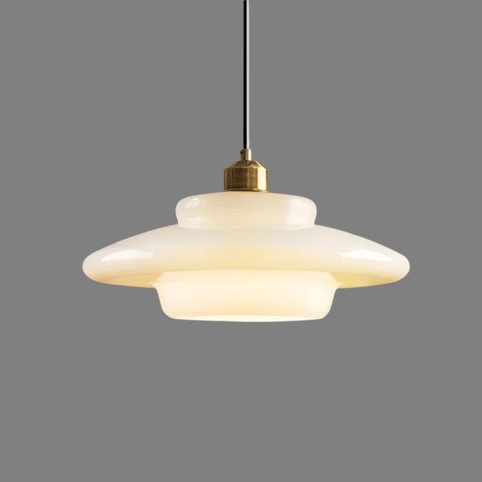 White Glass Pendant Lamp