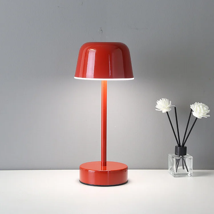 Elegant Rechargeable Table Lamp with Dimmable Light and Three Color Modes – Modern Cordless Design for Bedside or Desk Use