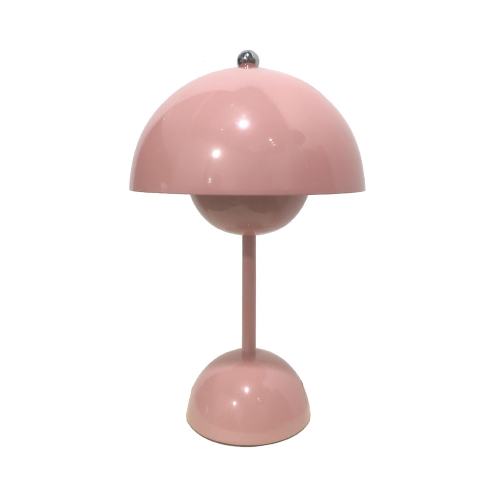 Elegant USB Rechargeable LED Table Lamp with Touch Control and Adjustable Brightness