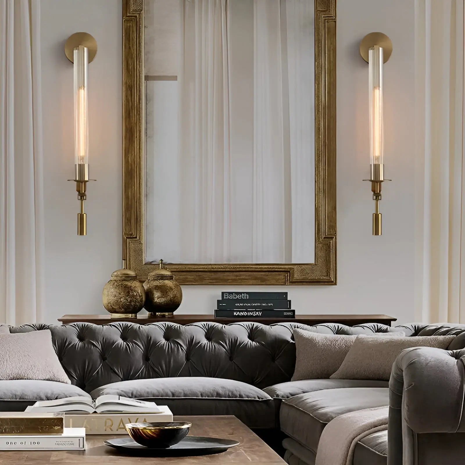 Solstice Luxury Glass Wall Lamp