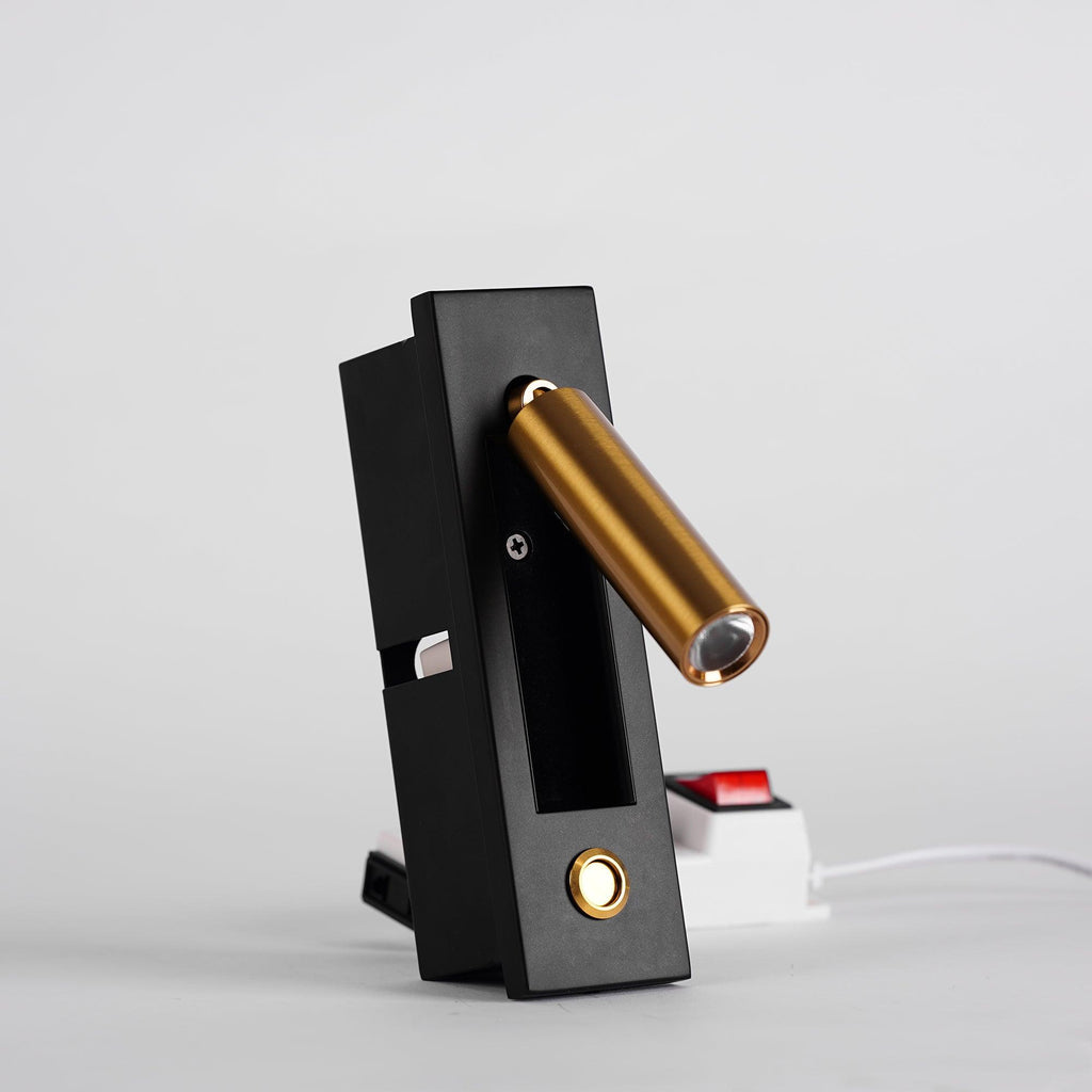 Eingebaute Nachttisch-Wandleuchte