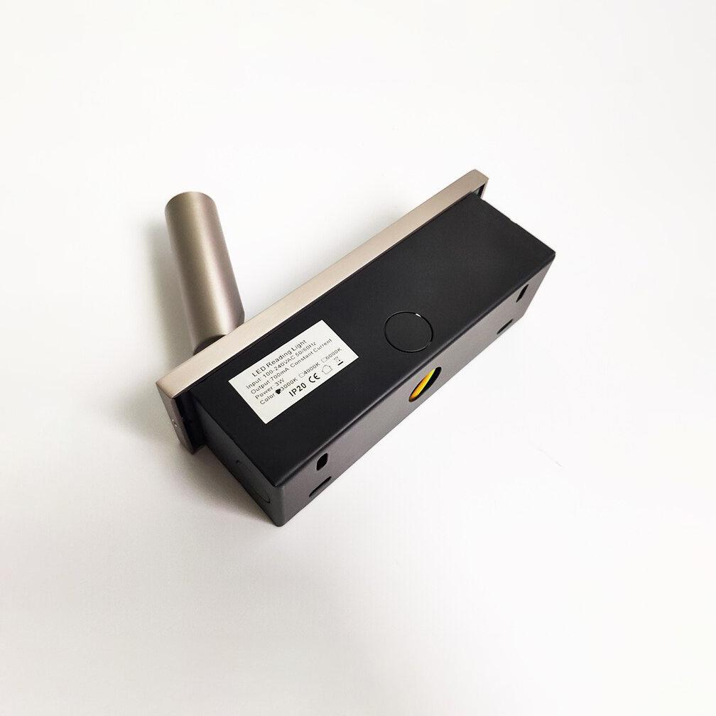 Eingebaute Nachttisch-Wandleuchte