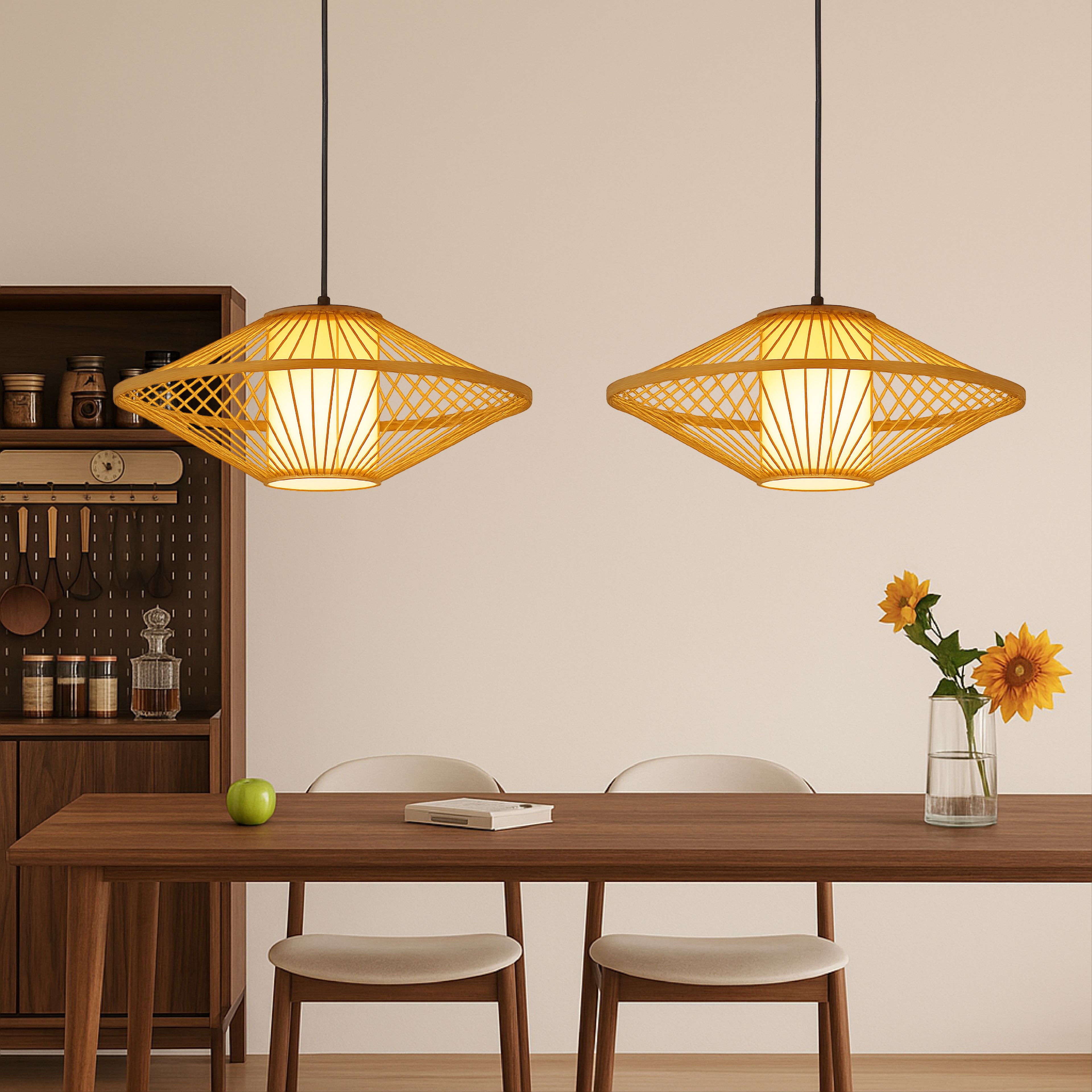 Elegant Natural Lamp for Home