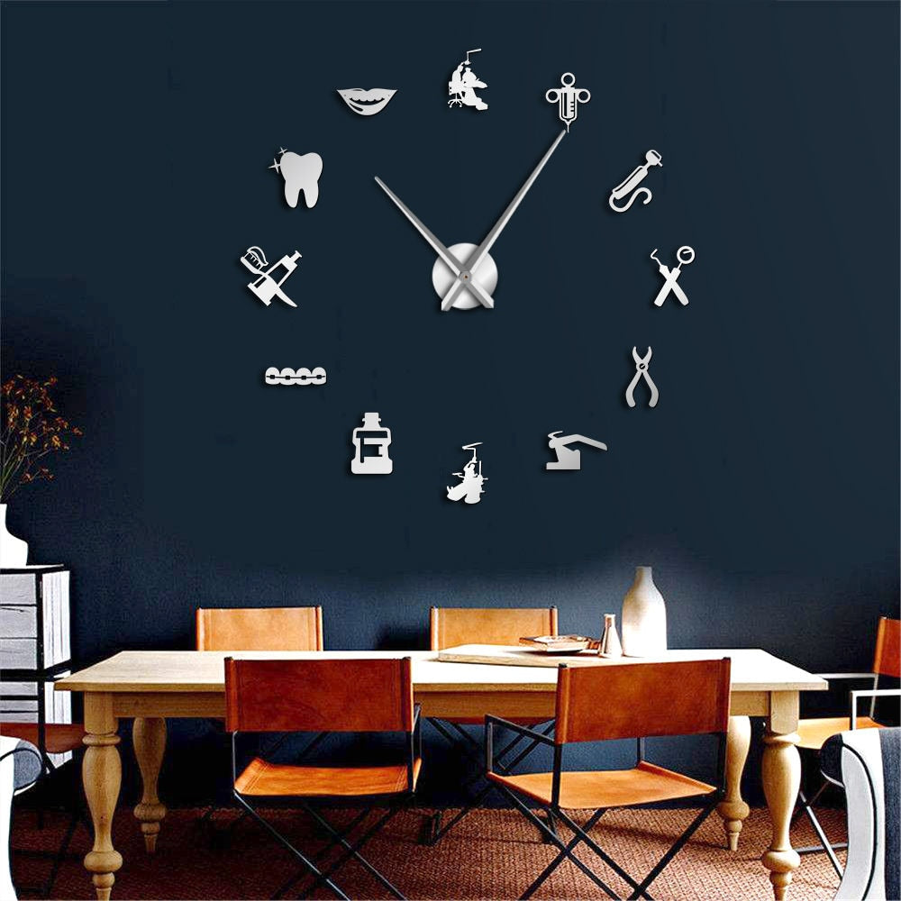 Large Minimalist Wall Clock for Professional Environments – Silent Operation and Easy-to-Read Design