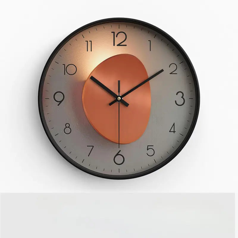 Large Modern Wall Clock with Silent Quartz Movement – Elegant Design for Kitchen and Living Spaces