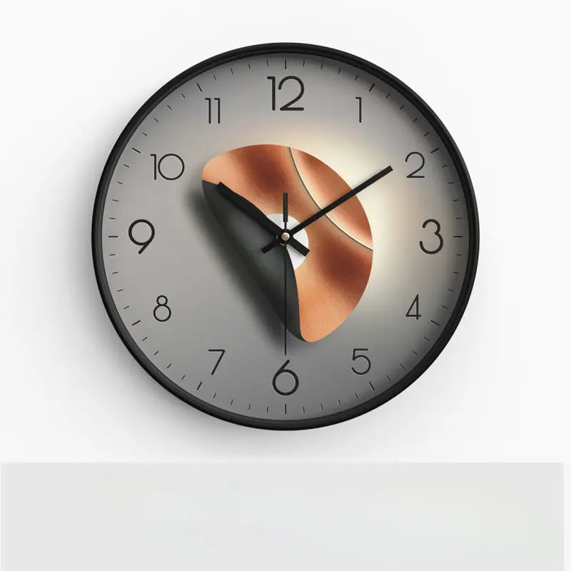 Large Modern Wall Clock with Silent Quartz Movement – Elegant Design for Kitchen and Living Spaces