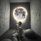 Moon LED Wall Light – Modern Wall Lamp for Bedroom, Living Room, and Hallway
