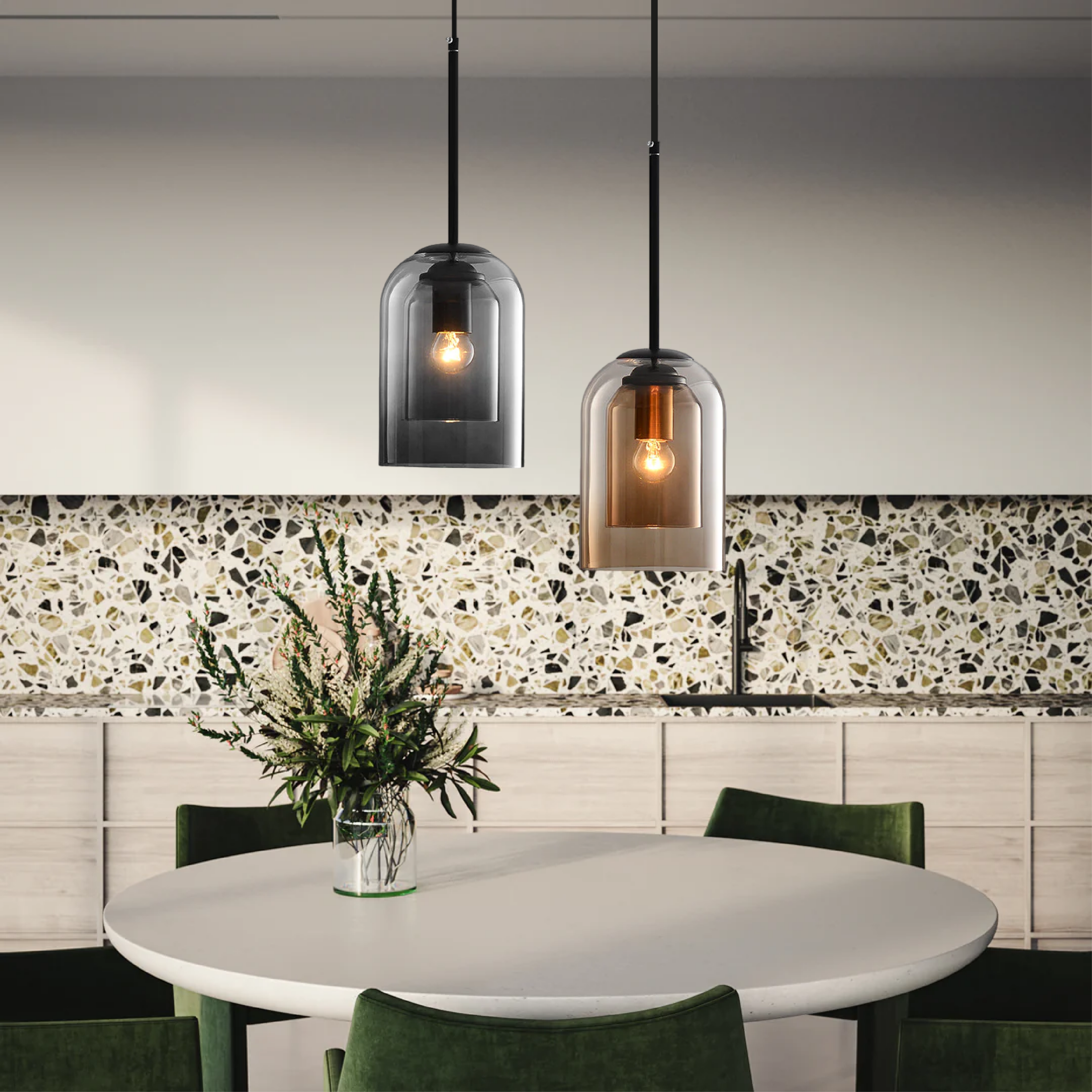 Mid-Century Pendant Light