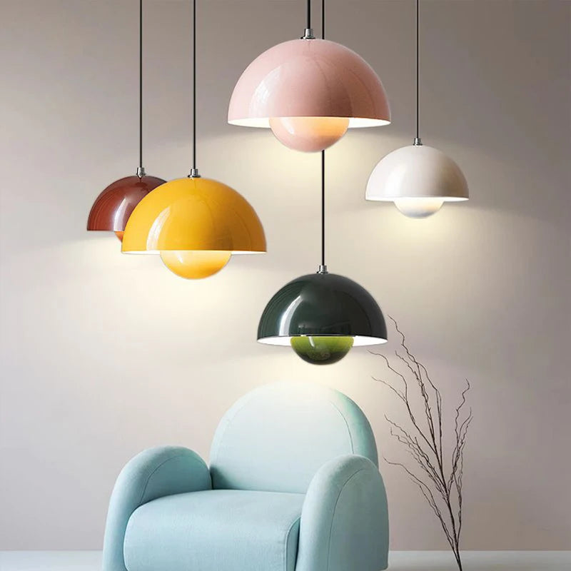 Minimalist LED Pendant Light with Adjustable Brightness – Modern Scandinavian Design