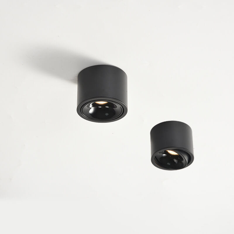 Modern Adjustable LED Flush Mount Ceiling Light Fixture – Minimalist Round Design for Contemporary Spaces