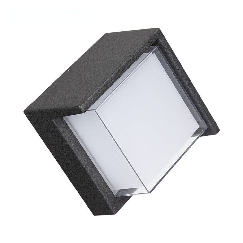 Modern Aluminum Outdoor Wall Light with Motion Sensor