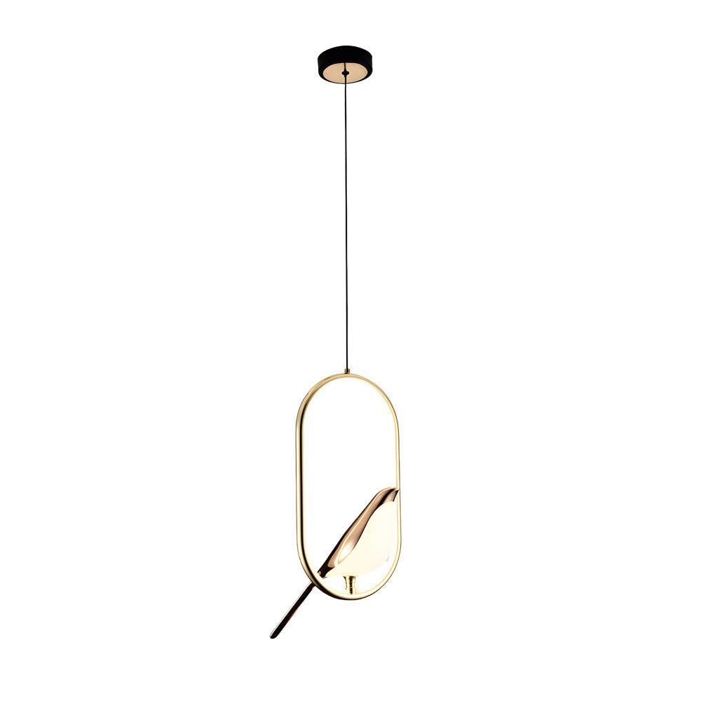 Modern Dimmable Pendant Light with Adjustable LED and Remote Control – Sleek Aluminum Design